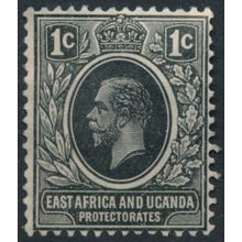 KGV: 1c - East Africa & Uganda 1912 - FH - SG 44 (A)