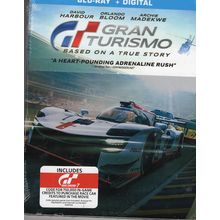Gran Turismo w. Steelbook (Blu-ray + Digital, 2023, NEW/SEALED