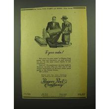 1942 Rogers Peet Company Ad