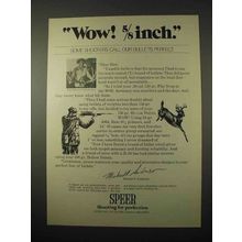 1974 Speer Bullets Ad - Wow! 5/8 Inch