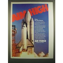 1988 U.S. Air Force Ad - Aim High Now For The Future