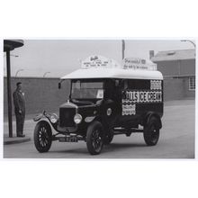 Walls Ice Cream Lorry Van Transport Photo