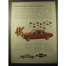 1960 Chevrolet Corvair 700 4-Door Sedan and 700 Club Coupe Advertisement