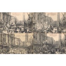 Juweelenstoet Antwerpen 1923 Belgium Procession 4x Old Postcard s
