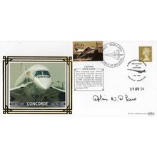 Captain Jock Lowe Concorde Pilot 1969 to 2003 Hand Signed FDC
