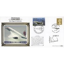 Captain Steve Wand Historic Concorde Pilot Ltd Hand Signed FDC