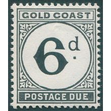 Gold Coast 1952 6d black Postage Due SGD7 unused