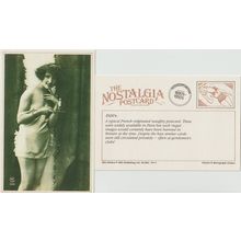 Postcard Naughty 1920's French Image PC Paris France Risque Girl - Nostalgia