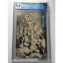 2020 Marvel Comics X of Swords Creation Russell Dauterman Sketch Variant #1 CGC