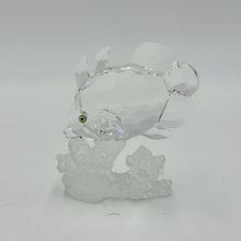 Swarovski Crystal Austria Butterfly Fish On Coral Reef Figurine 3”x2” Collection