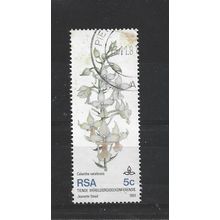 SouthAfrica.SG498 5c Calanthe natalensis.Fine Used.Sep25i