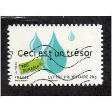FRA 2008 (55c) 'SUSTAINABILITY - WATER CONSERVATION' FINE USED (EBID20799)