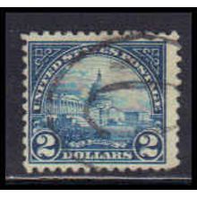 Used 572 $2 U.S. Capitol Barely Clears W2320
