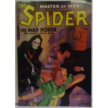 THE SPIDER ' THE MAD HORDE ' soft bound book (2005)