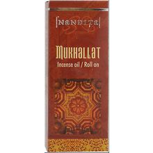 Mukhallat, Nandita Incense Oil/Roll On, 1/4 Ounce Bottle