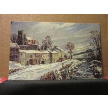 MUKER, SWALEDALE, YORKSHIRE DALES used postcard by Post Office 1980 pm =