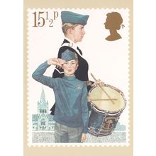 The Boys Brigade PHQ Scouting Interest Royal Mail Postcard