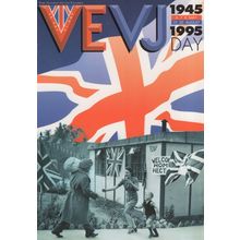 VE Day WW2 Far East Prisoner Returns Home Military Postcard