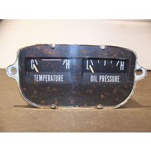 1972 International Travelall Temperature & Oil Pressure Gauges OEM