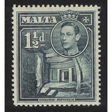 Malta Hypogeum Hal Saflieni 1½d black 1938 MNH SG#220b