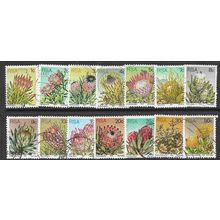 1977/1982 14 different values - fine used (o)