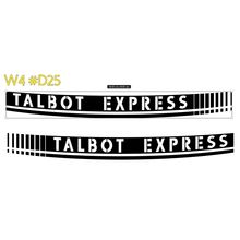 2 x Campervan Motorhome Decal Talbot Express DECAL, GRAPHIC, STICKER #D25