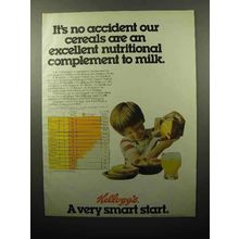 1978 Kellogg's Corn Flakes Cereal Ad - It's No Accident