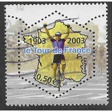 FRA 2003 50c 'TOUR DE FRANCE' FINE USED (EBID55-980)