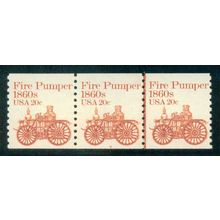 1908 20c Fire Pumper Very Fine MNH Dry Gum PNC 6/3 NA0895