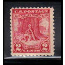645 2c Valley Forge Barely Clears MNH O1082
