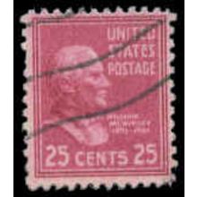 Used 829 25c William McKinley Fine M08133