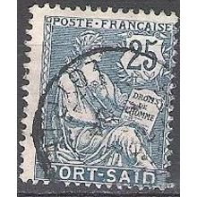 Port-Said 1902 Michel 26 O Cote (2008) 1.80 € Type Paix Cachet rond