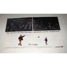 1991 Prudential Insurance Ad - Answers Can Be Simple