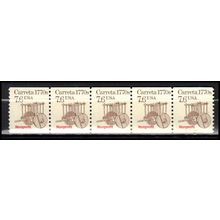 2255 7.6c Carreta Fine MNH Dry Gum PNC 1/5 X2972
