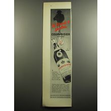 1951 Courvoisier Cognac Advertisement - The brandy of Napoleon