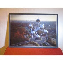 ATOMIUM, BRUSSELS unused large postcard =