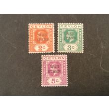 ICOLLECTZONE Ceylon MR1-3 VF NH