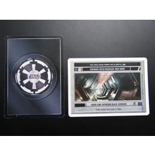 Star Wars 1995 Premiere Decipher CCG W/B Card Death Star: Detention Block Co DS