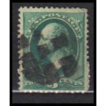 Used 184 3c George Washington Barely Clears Fancy Cnx RA0282
