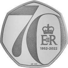 2022 Jubilee 50p circulated
