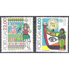 Portugal 1981 Michel 1531 - 1532 Neuf ** Cote (2008) 6.00 € Europa CEPT Folklore