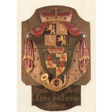 Posthausschild Thurn Und Taxis 1850 German Postal History Postcard