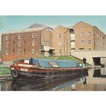 Southern Comfort Boat Lune at Perbold Bridge Leeds Canal Postcard