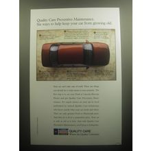 1993 Ford Motor Company Ad - Quality care preventive maintenance.