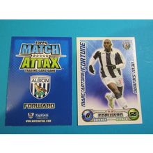 Marc-Antoine Fortune - West Bromwich Albion - Match Attax 2008/09 Football Card
