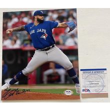 Alek Manoah Signed Autographed Glossy 8x10 Photo Toronto Blue Jays : PSA/DNA COA