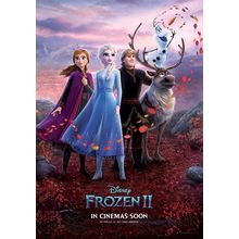 Frozen II (2019)_16 Movie Film Poster Canvas iconic design