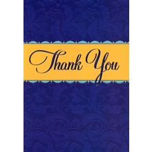 Thank You - Thank You Greeting Card - 4598B
