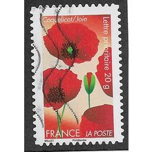 FRA 2012 (60c)(S/A) 'FLOWERS - POPPIES' FINE USED (EBID56-756)
