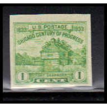 730a 1c Fort Dearborn Very Fine MNH Z2516